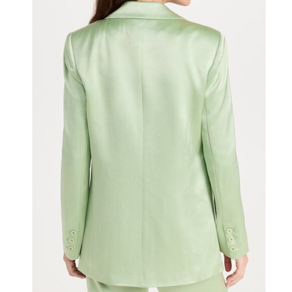 Alice + Olivia Light Denny Green tea Blazer - Picture 4 of 5